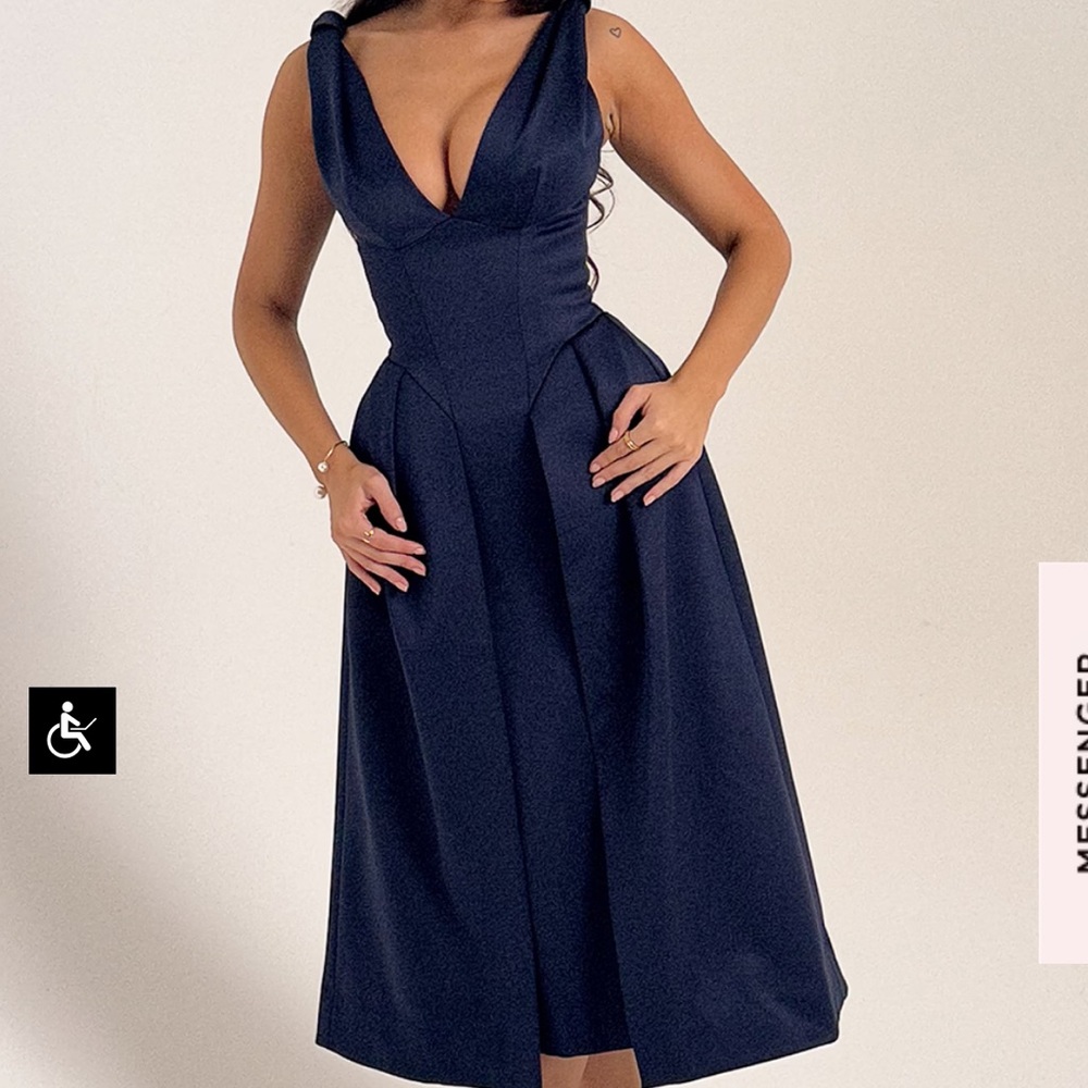 Midnight Blue Dress